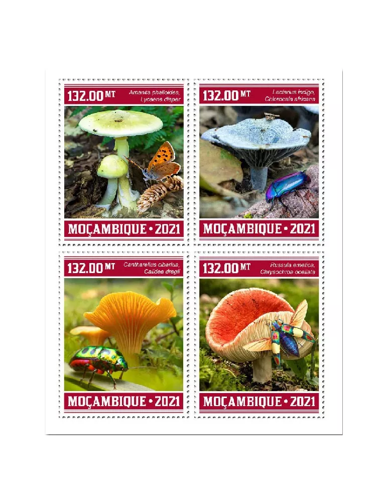 n° 9238/9241 - Timbre MOZAMBIQUE Poste