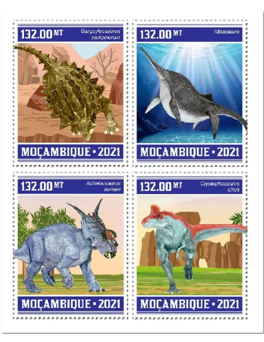 n° 9246/9249 - Timbre MOZAMBIQUE Poste