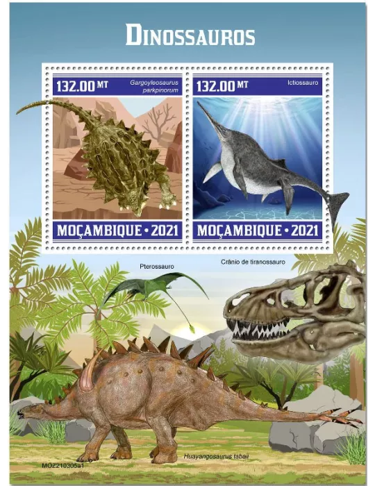 n° 9250/9251 - Timbre MOZAMBIQUE Poste