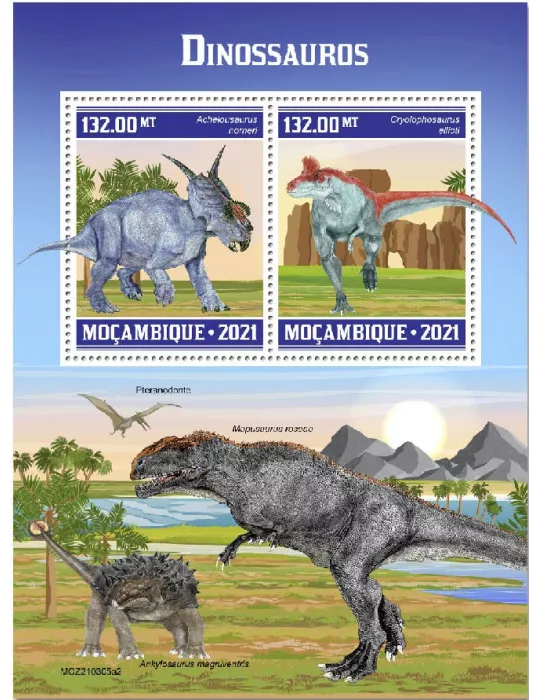 n° 9252/9253 - Timbre MOZAMBIQUE Poste