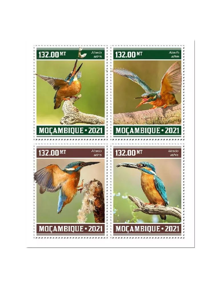 n° 9262/9265 - Timbre MOZAMBIQUE Poste