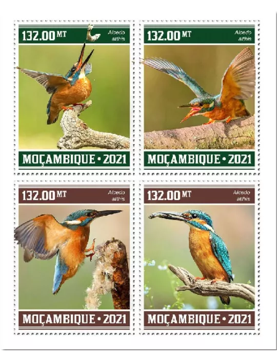 n° 9262/9265 - Timbre MOZAMBIQUE Poste