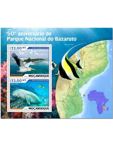 n° 9282/9283 - Timbre MOZAMBIQUE Poste