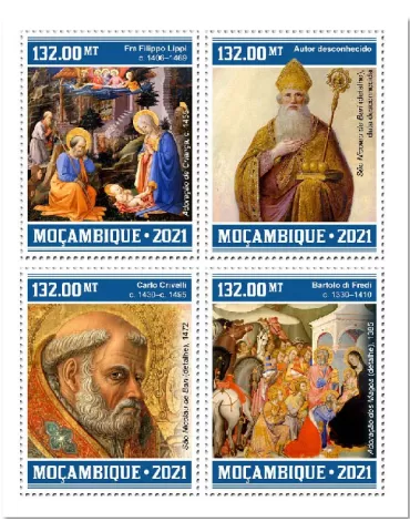 n° 9286/9289 - Timbre MOZAMBIQUE Poste