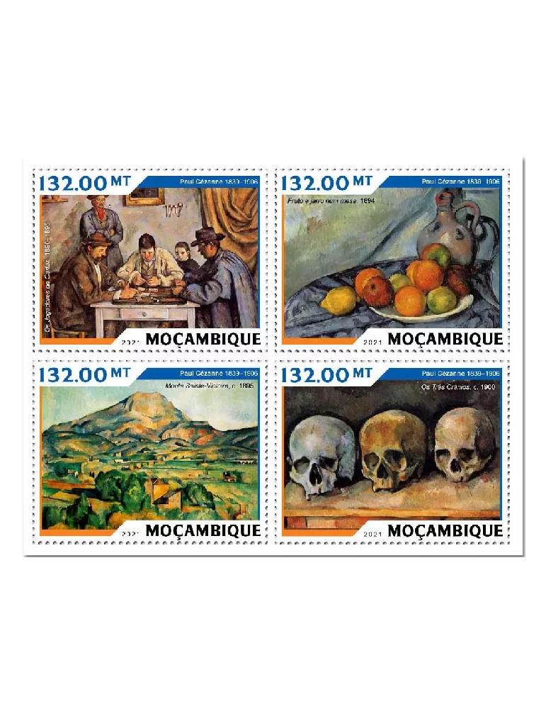 n° 9294/9297 - Timbre MOZAMBIQUE Poste