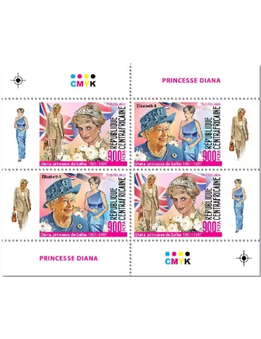 n° 7048/7055 - Timbre CENTRAFRIQUE Poste