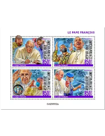 n° 7056/7059 - Timbre CENTRAFRIQUE Poste