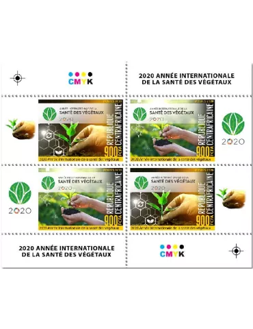 n° 7072/7079 - Timbre CENTRAFRIQUE Poste