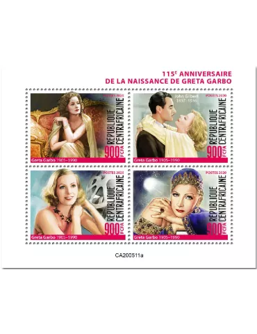 n° 7158/7161 - Timbre CENTRAFRIQUE Poste