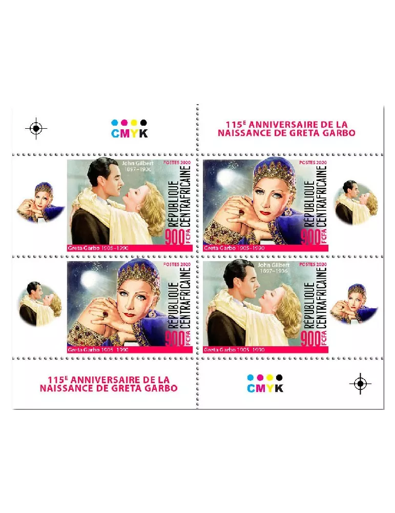 n° 7162/7169 - Timbre CENTRAFRIQUE Poste