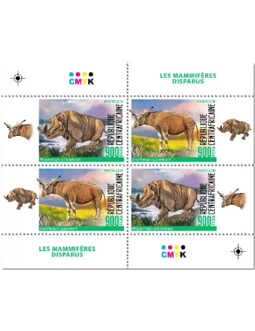 n° 7234/7241 - Timbre CENTRAFRIQUE Poste