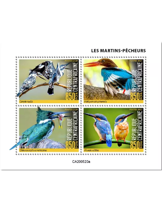 n° 7266/7269 - Timbre CENTRAFRIQUE Poste