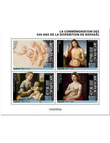 n° 7302 - Timbre CENTRAFRIQUE Poste