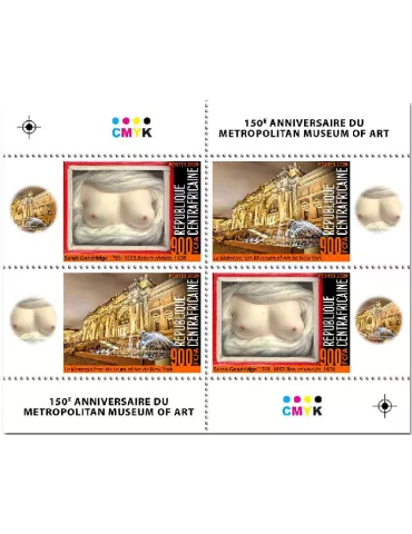 n° 7330/7337 - Timbre CENTRAFRIQUE Poste