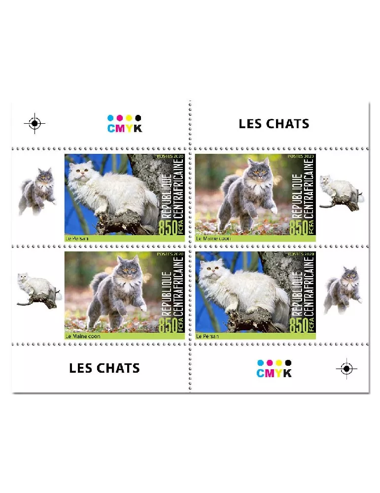 n° 7346 - Timbre CENTRAFRIQUE Poste