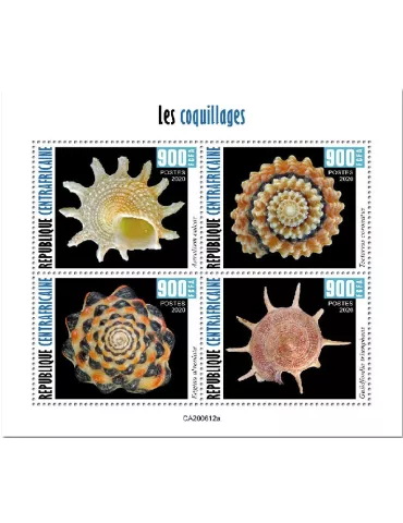 n° 7432/7435 - Timbre CENTRAFRIQUE Poste