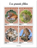 n° 7570/7573 - Timbre CENTRAFRIQUE Poste