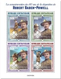 n° 7642/7645 - Timbre CENTRAFRIQUE Poste
