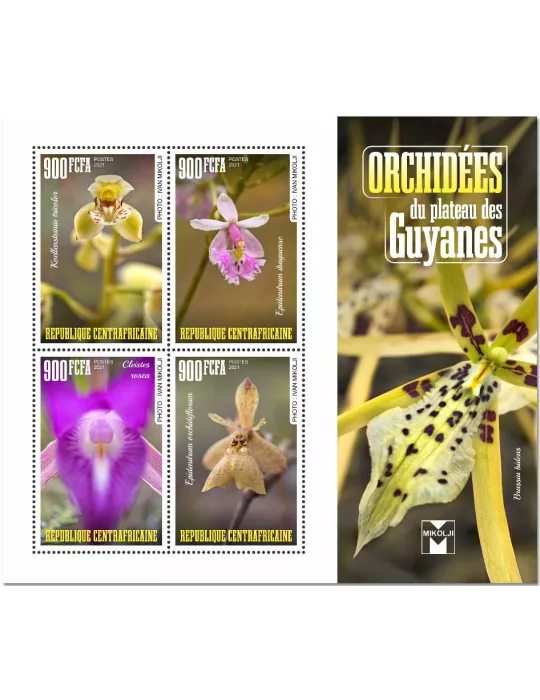 n° 7678/7681 - Timbre CENTRAFRIQUE Poste