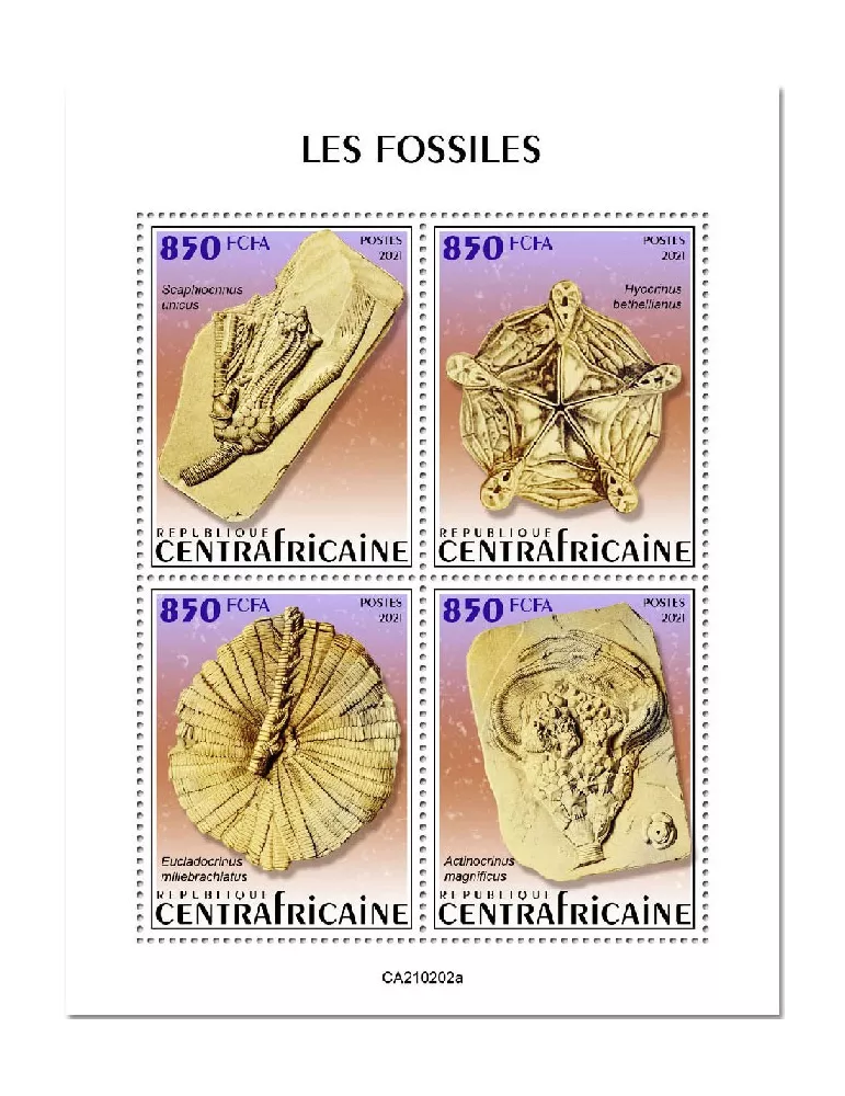 n° 7698/7701 - Timbre CENTRAFRIQUE Poste