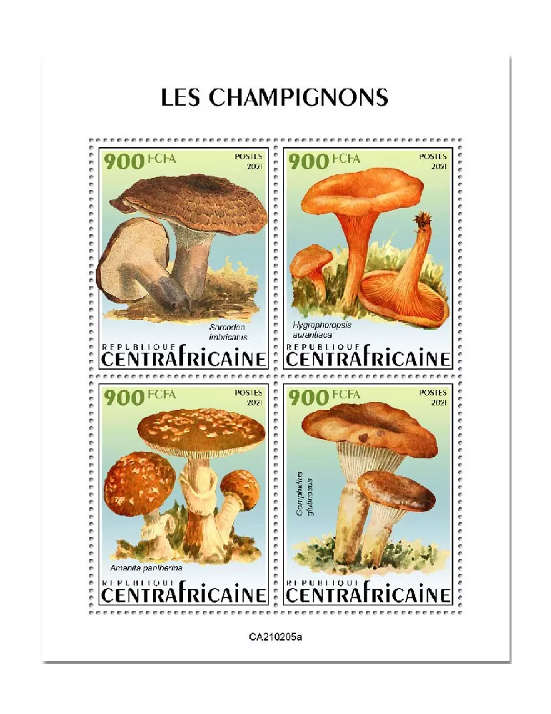 n° 7710/7713 - Timbre CENTRAFRIQUE Poste