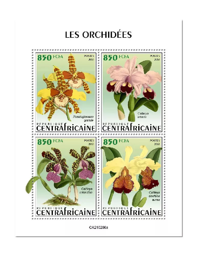 n° 7714/7717 - Timbre CENTRAFRIQUE Poste
