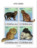 n° 7722/7725 - Timbre CENTRAFRIQUE Poste