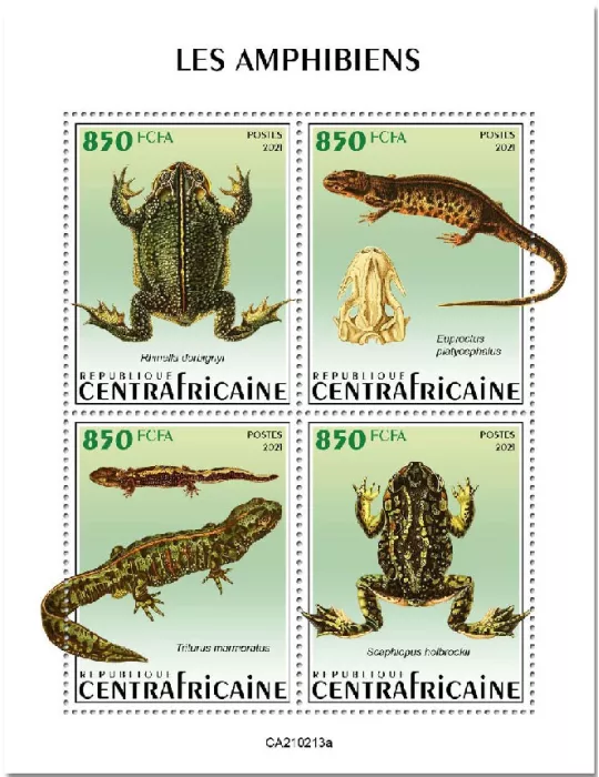 n° 7742/7745 - Timbre CENTRAFRIQUE Poste