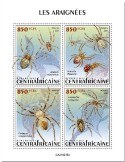 n° 7750/7753 - Timbre CENTRAFRIQUE Poste