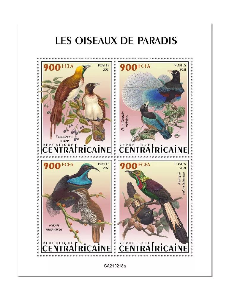 n° 7762/7765 - Timbre CENTRAFRIQUE Poste