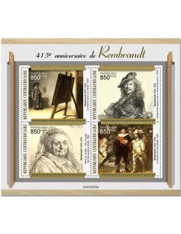 n° 7790/7793 - Timbre CENTRAFRIQUE Poste