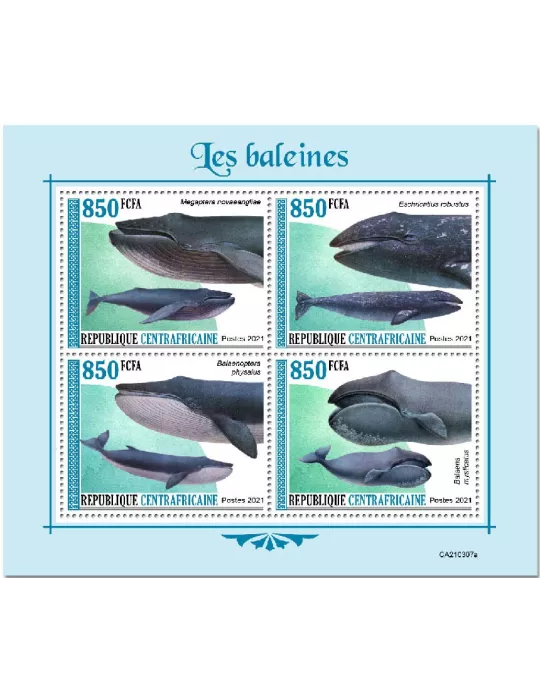 n° 7895/7898 - Timbre CENTRAFRIQUE Poste