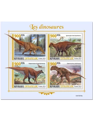n° 7907/7910 - Timbre CENTRAFRIQUE Poste