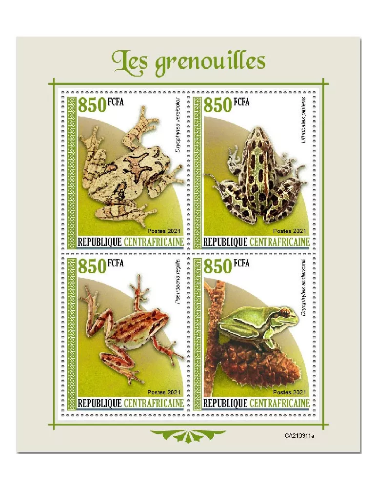 n° 7911/7914 - Timbre CENTRAFRIQUE Poste