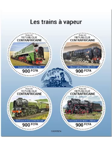 n° 7963/7966 - Timbre CENTRAFRIQUE Poste