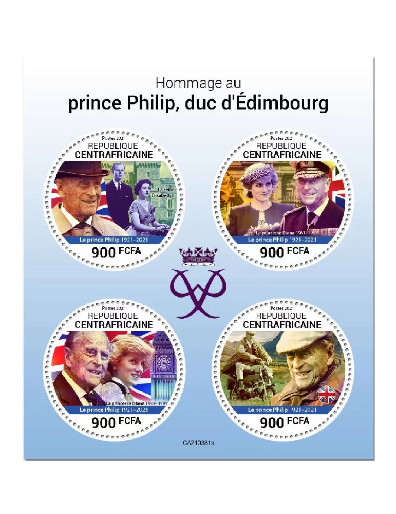 n° 7979/7982 - Timbre CENTRAFRIQUE Poste