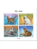 n° 8037/8040 - Timbre CENTRAFRIQUE Poste