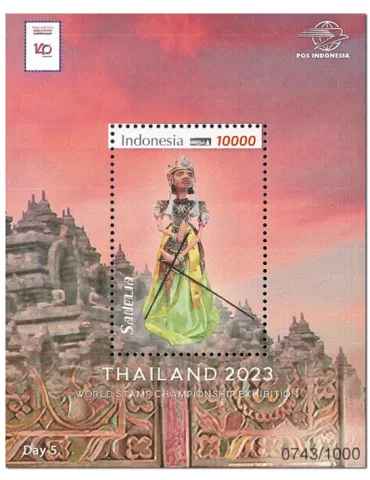 n° 387/391 - Timbre INDONESIE Blocs et feuillets