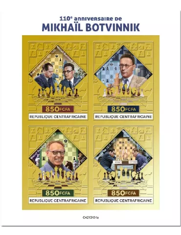 n° 8166/8169 - Timbre CENTRAFRIQUE Poste