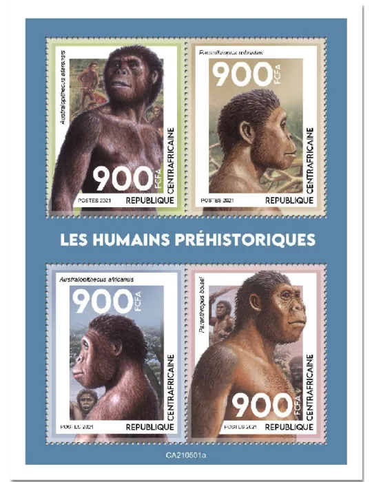 n° 8189/8192 - Timbre CENTRAFRIQUE Poste