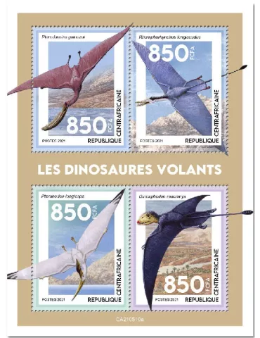 n° 8225/8228 - Timbre CENTRAFRIQUE Poste