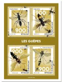 n° 8245/8248 - Timbre CENTRAFRIQUE Poste