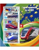 n° 8330/8332 - Timbre CENTRAFRIQUE Poste