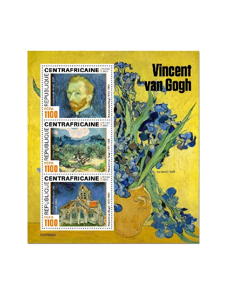 n° 8370/8372 - Timbre CENTRAFRIQUE Poste