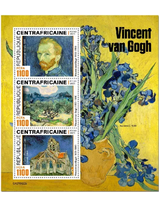 n° 8370/8372 - Timbre CENTRAFRIQUE Poste