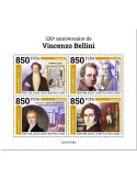 n° 8509A/8512A - Timbre CENTRAFRIQUE Poste