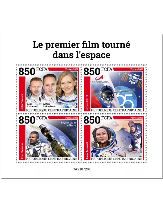 n° 8533A/8535A - Timbre CENTRAFRIQUE Poste