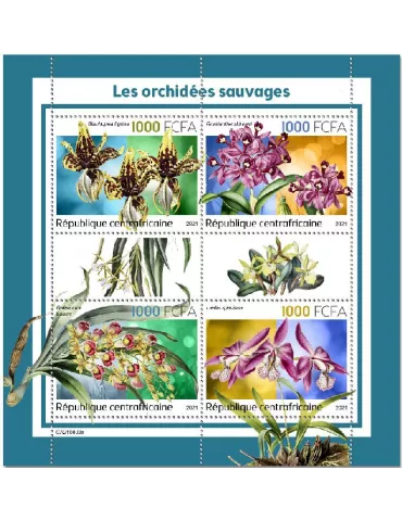 n° 8683/8686 - Timbre CENTRAFRIQUE Poste