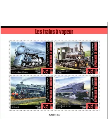 n° 3133/3136 - Timbre DJIBOUTI Poste