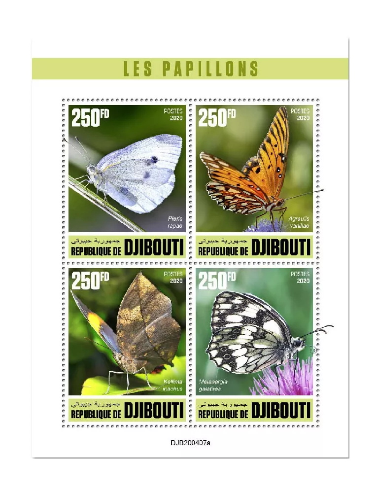n° 3137/3140 - Timbre DJIBOUTI Poste